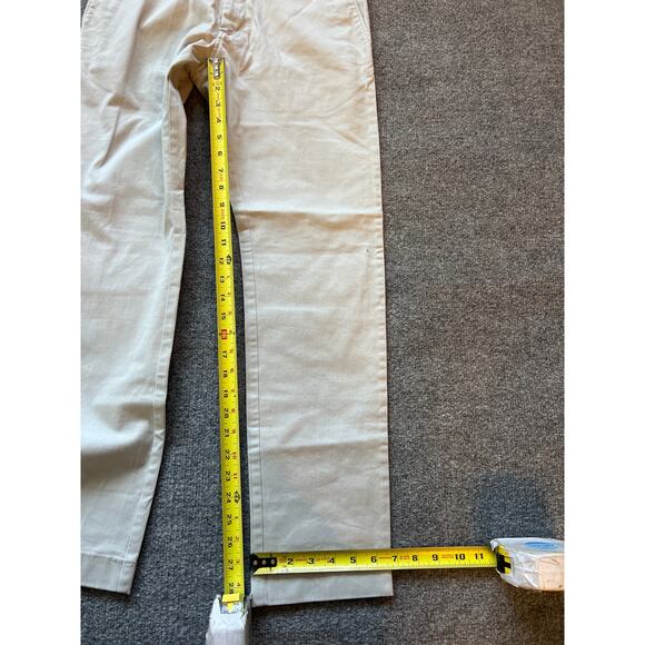 J.Crew 484 Slim-Fit Bergen 5-Pocket Pants Sandwashed Canvas 31x30 NWOT - Picture 9 of 10